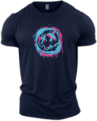 GYMTIER-TWISTEDSMILEY-GD001 - NAVY