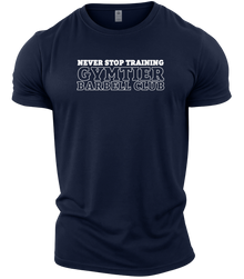 Gymtier Barbell Club Gym T-Shirt 3 Pack - Navy