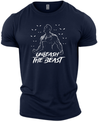 GYMTIER-TPOUNLEASHTHEBEAST-GD001 - NAVY