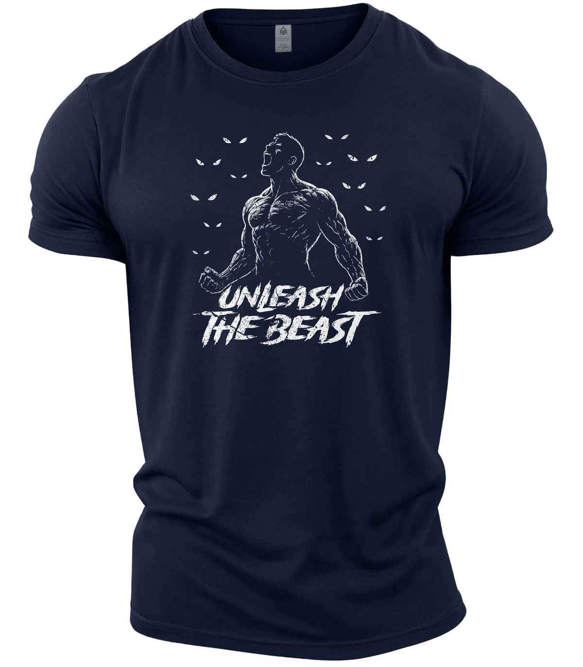GYMTIER-TPOUNLEASHTHEBEAST-GD001 - NAVY