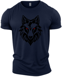 GYMTIER-UNTAMEDWOLFREDEYES-GD001 - NAVY