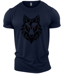 GYMTIER-UNTAMEDWOLFREDEYES-GD001 - NAVY