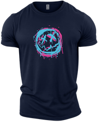 GYMTIER-TWISTEDSMILEY-GD001 - NAVY