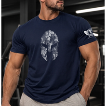 Hex Camo Spartan Forged Gym T-Shirt 3 Pack - Navy