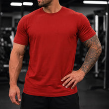 Multi Colour Crew Neck Gym T-Shirt 9 Pack - Red