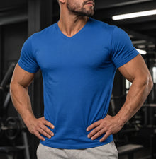 Multi Colour V-Neck 6 Pack - Royal Blue