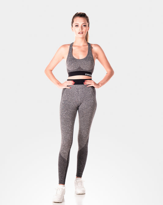 Womens Sculpt Grey Leggings