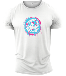 GYMTIER-TWISTEDSMILEY-GD001 - WHIT