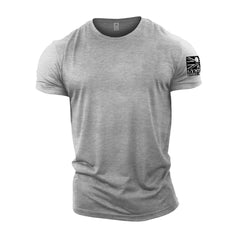 Union Jack - Gymtier Barbell Division Gym T-Shirt