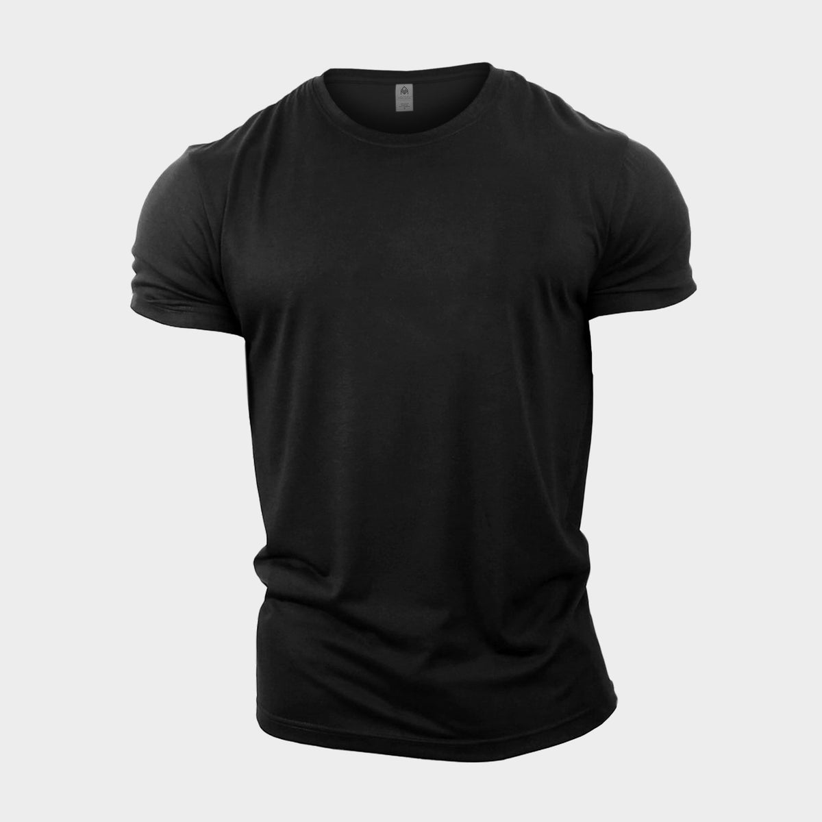 All Black Crew Neck T-Shirt 12 Pack