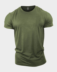 All Green Crew Neck T-Shirt 12 Pack