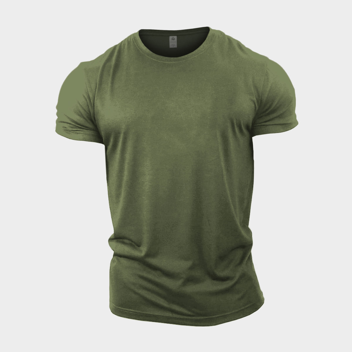 All Green Crew Neck T-Shirt 12 Pack