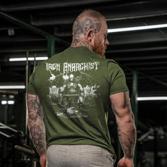 Iron Anarchist Deadlift - Gym T-Shirt