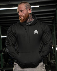 Iron Anarchist Skull Dumbells- Gym Hoodie