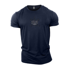 Atlas Strength Strength Of Titans - Gym T-Shirt