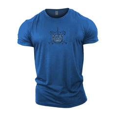 Atlas Strength Strength Of Titans - Gym T-Shirt