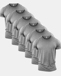 All Sport Grey Crew Neck T-Shirt 6 Pack
