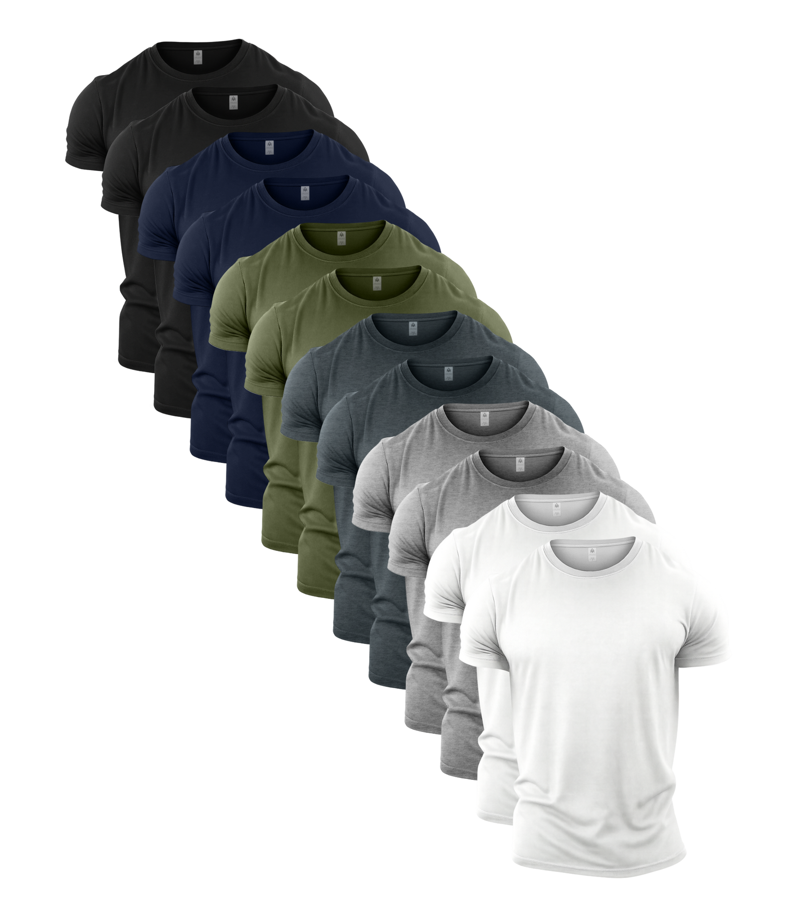 The Staple Crew Neck Gym T-Shirt 12 Pack