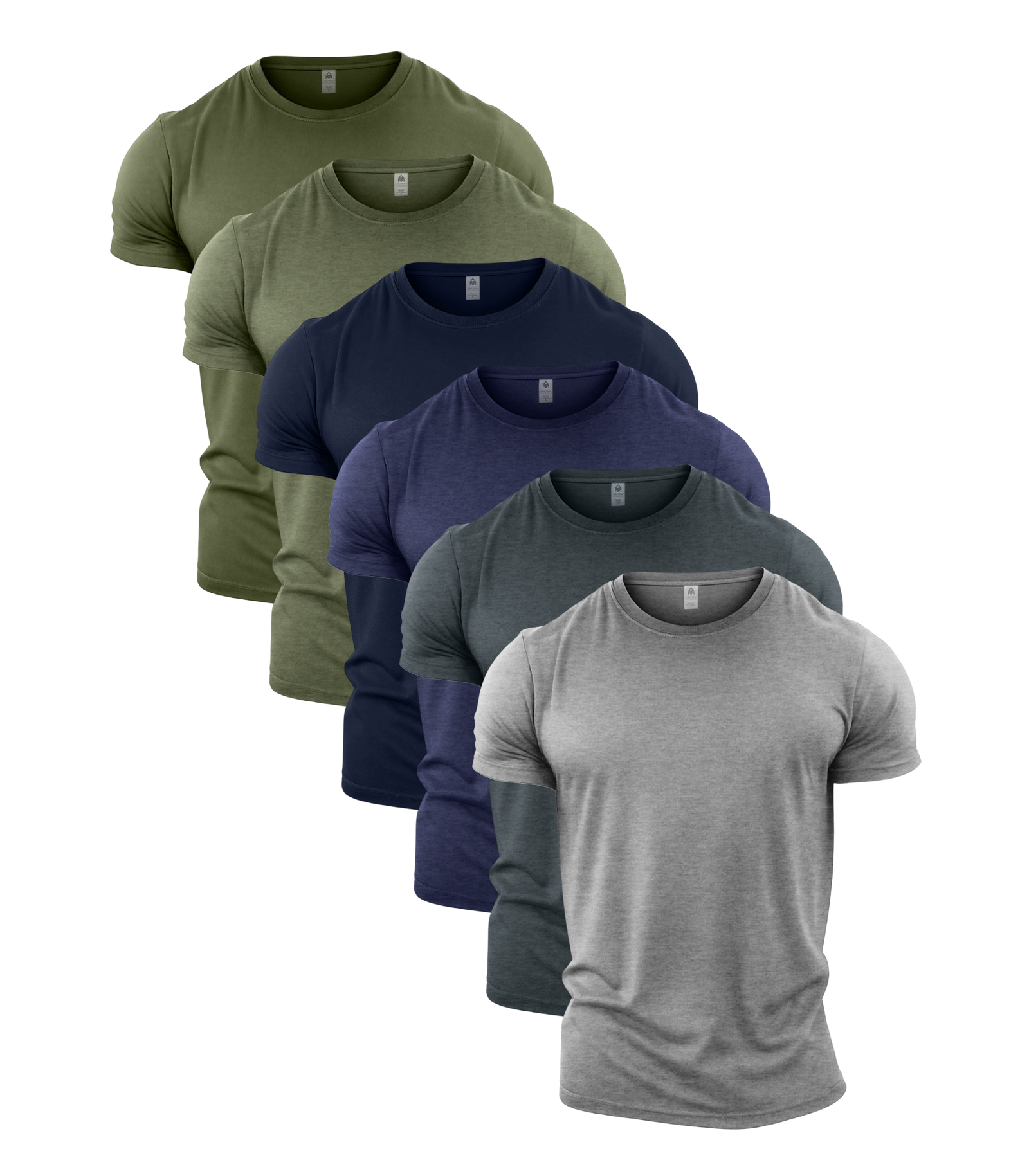 The Staple Crew Neck Gym T-Shirt 6 Pack