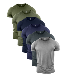 The Staple Crew Neck Gym T-Shirt 6 Pack