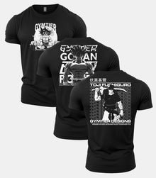Gymtier Legends Anime Gym T-Shirt 3 Pack