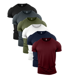 The Ultimate Crew Neck Gym T-Shirt 6 Pack