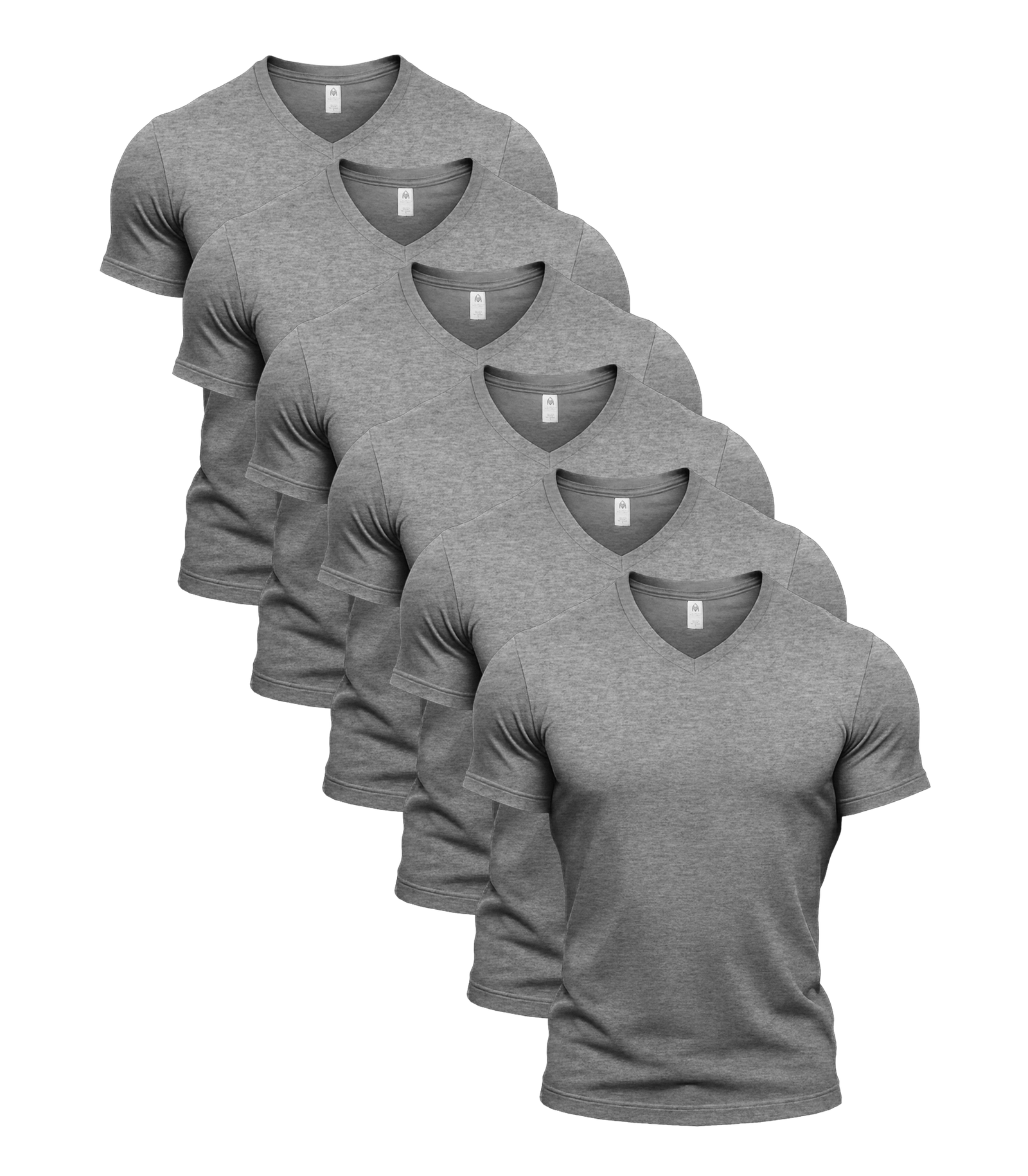 All Sport Grey V-Neck 6 Pack