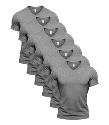 All Sport Grey V-Neck 6 Pack