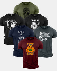 Halloween Gym T-Shirt 6 Pack