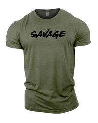 I AM SAVAGE - Gym T-Shirt