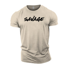 I AM SAVAGE - Gym T-Shirt