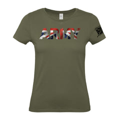 Army UK Flag - Women's Gym T-Shirt