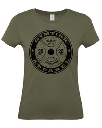 GYMTIER Barbell - Women's Gym T-Shirt