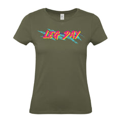 Retro Leg Day - Women's Gym T-Shirt