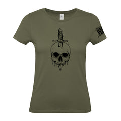 Skull Knife - Women's Gym T-Shirt