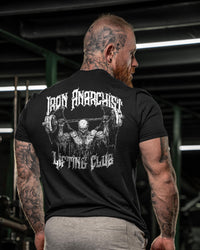 Iron Anarchist Lifting Club - Gym T-Shirt