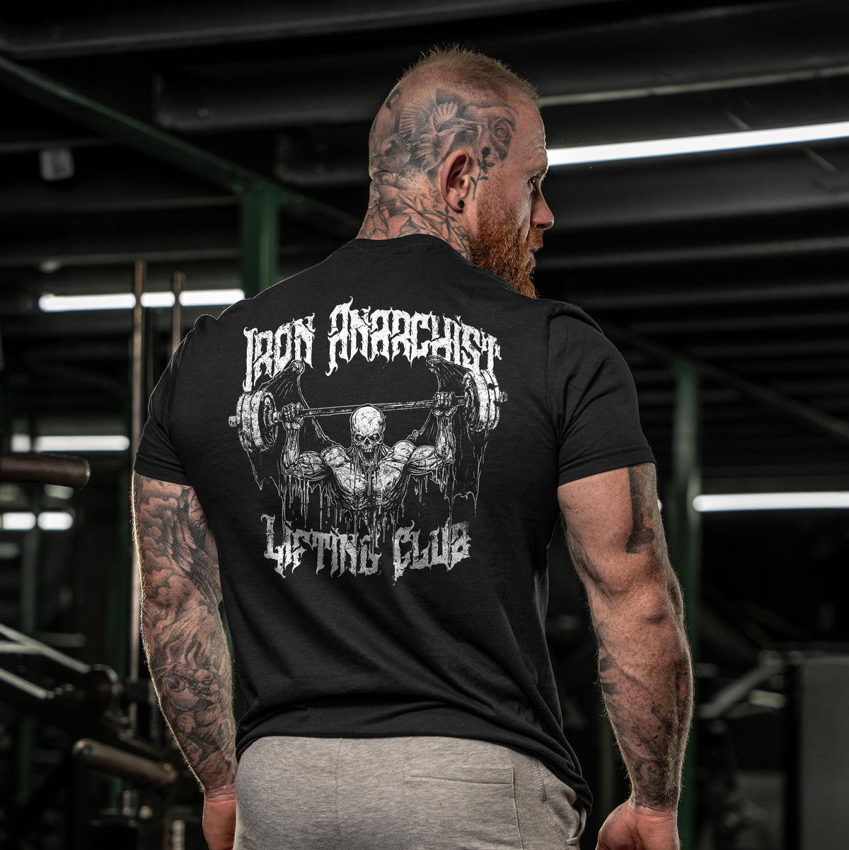 Iron Anarchist Lifting Club - Gym T-Shirt