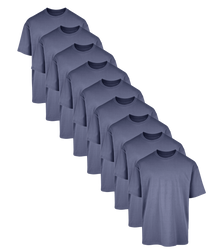 All Blue Oversized Gym T-Shirt 9 Pack