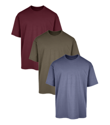 Multi Colour Oversized Gym T-Shirt 3 Pack