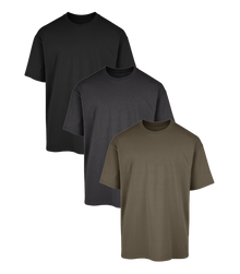 Essentials Oversized Gym T-Shirt 3 Pack