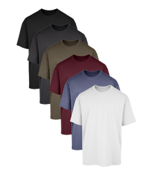 Essentials Oversized Gym T-Shirt 6 Pack