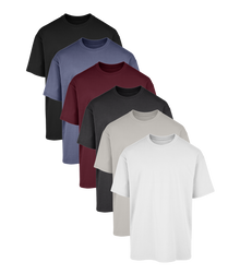 Standard Oversized Gym T-Shirt 6 Pack