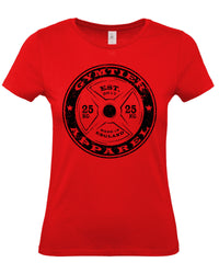 GYMTIER Barbell - Women's Gym T-Shirt