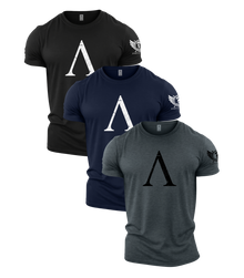 Spartan Symbol Gym T-Shirt 3 Pack