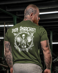 Iron Anarchist Skeletor - Gym T-Shirt