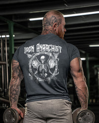 Iron Anarchist Skeletor - Gym T-Shirt