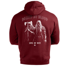 Sons Of Odin Bound By Blood - Gym Hoodie