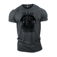 Sons Of Odin Training For Valhalla - Gym T-Shirt