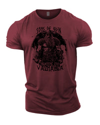 Sons Of Odin Training For Valhalla - Gym T-Shirt