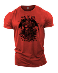 Sons Of Odin Training For Valhalla - Gym T-Shirt